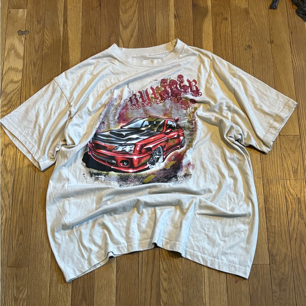 Y2K Style Car T-Shirt